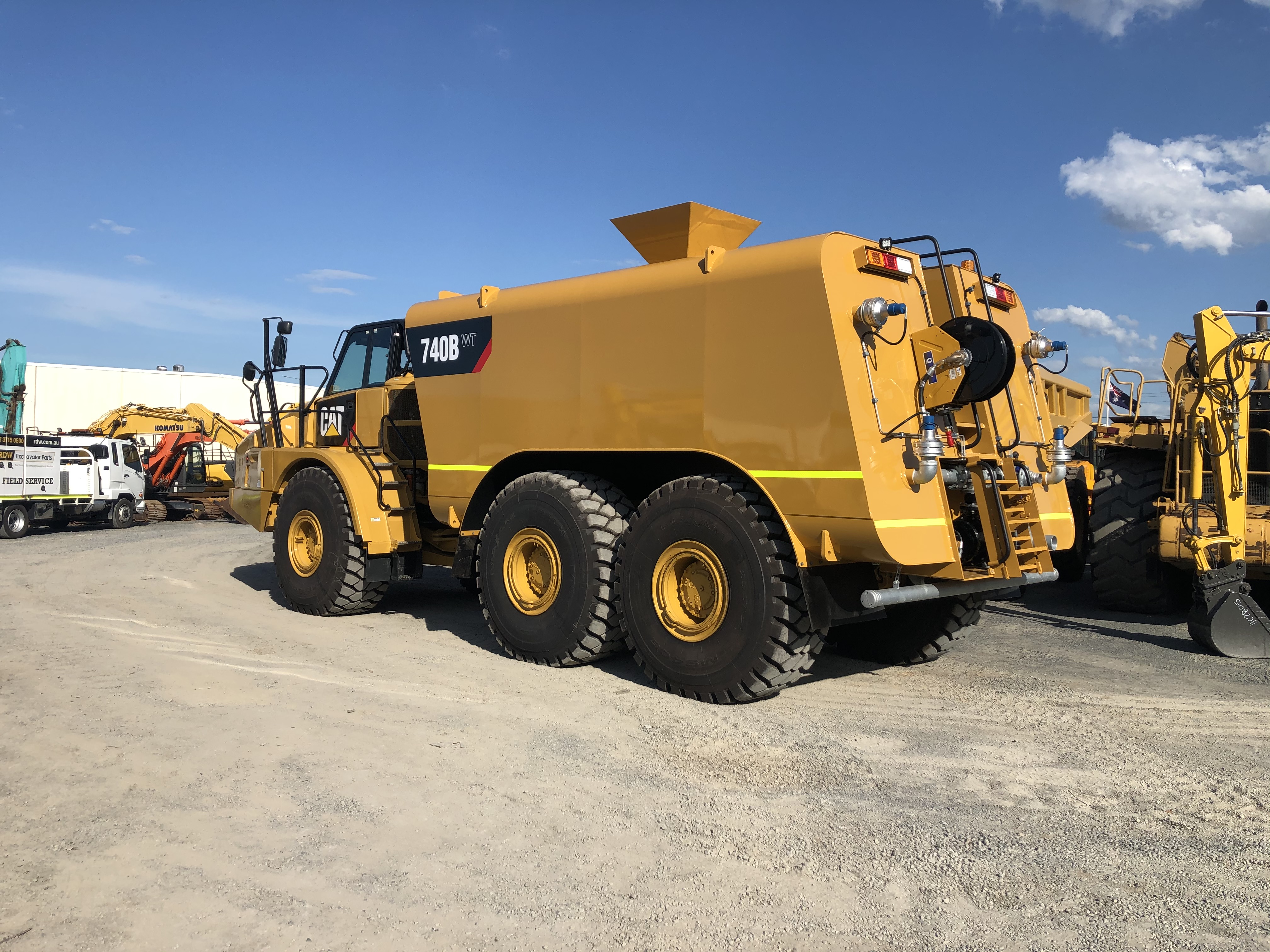 Cat 740 Watertank