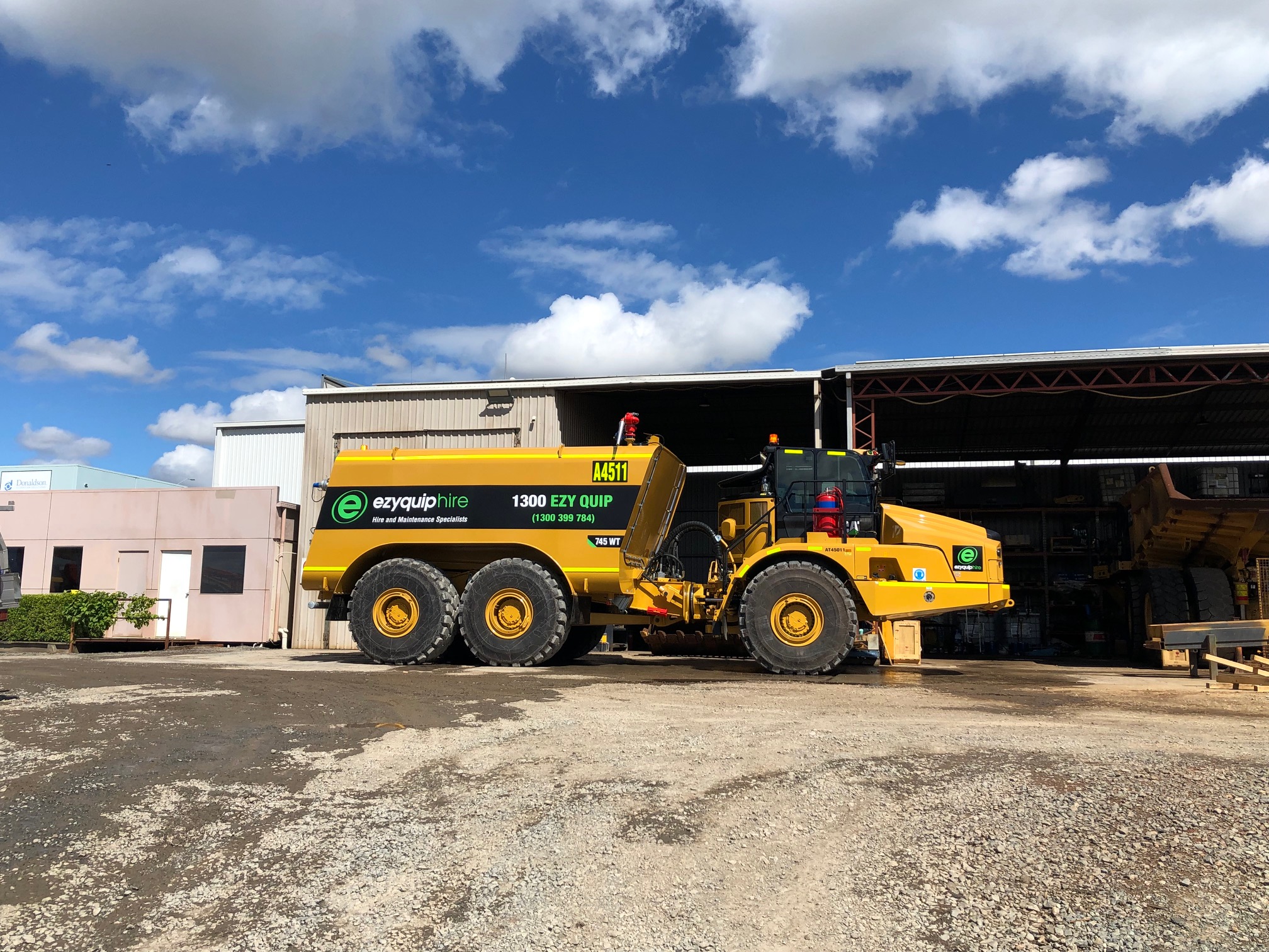 Cat 745 Watertank